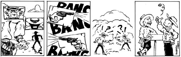 tirinha webcomic western faroeste