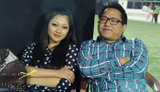 Lalrinsangi with husband Lalnunpuia