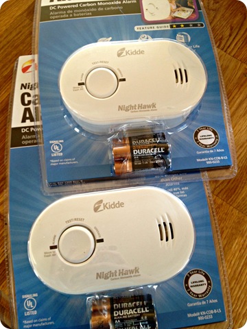 carbon monoxide detector