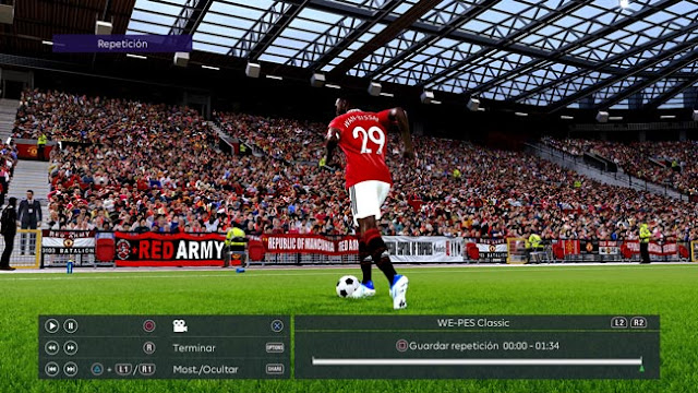 Manchester United Fan Banners AddOn (for StadiumServer) For eFootball PES 2021