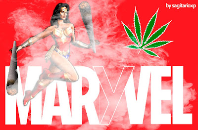 MARVEL - Fondo de pantalla Maryvel - Marihuana