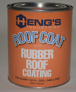 1 Gallon Rubber Roof Coating Sealant Acrylic Latex Polymer Hengs Part #  46128 classacustoms