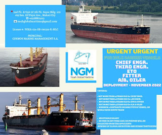 bulk carrier vessel job