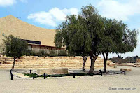 De graven van David en Paula Ben-Gurion in Sde Boker