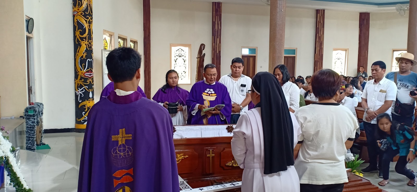 Pemakaman Ibunda Dari Ketum LP3KD Kabupaten Sintang 