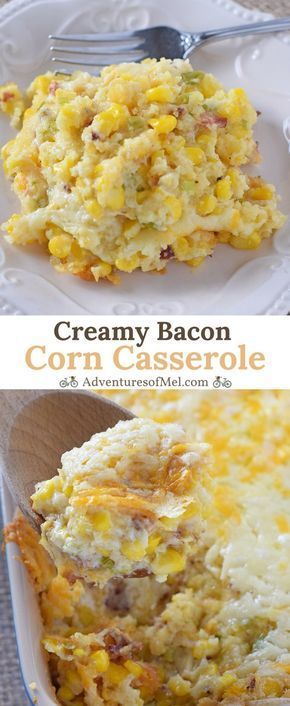 Creamy Bacon Corn Casserole