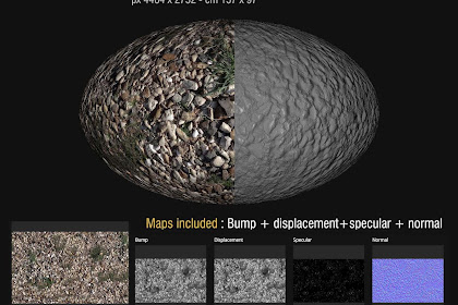 Gravel Pebbles For Rails Texture Seamless As Well As Maps