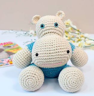 PATRON GRATIS HIPOPOTAMO AMIGURUMI 53318