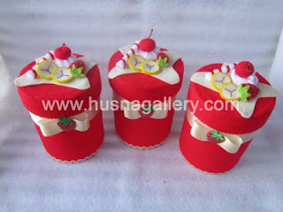 toples cantik unik hias kain flanel