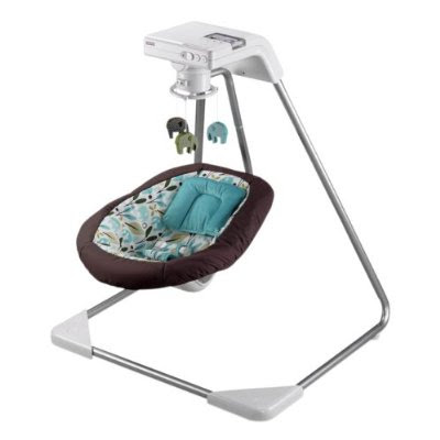 Fisher Price Power  Swing on Referindo  Fisher Price And Dwellstudio Cradle Swing