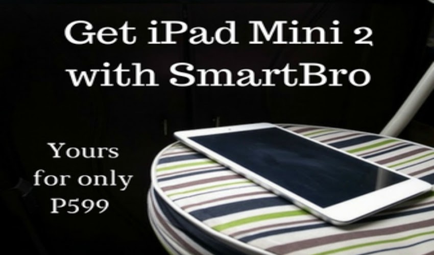Smart Bro Announce the Best Deal for iPad Mini 2 in Davao  #SmartBroiPad #BestDealEver #Kadayawan2016