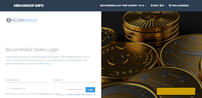 Bitcoin Wallet PHP Script v1.0 Free Download