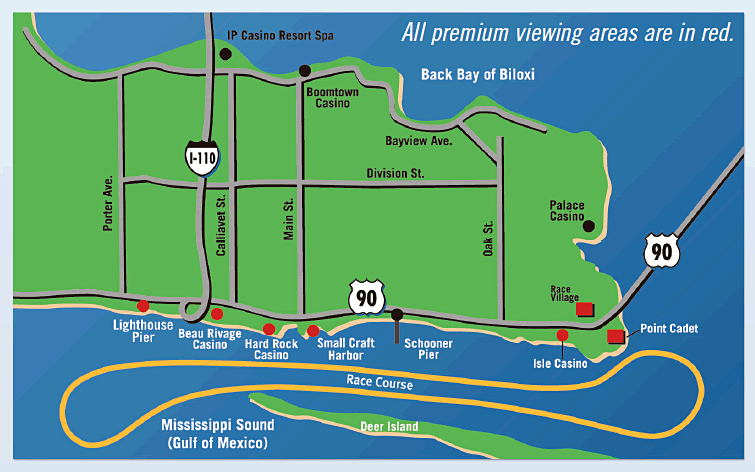 boat race course map. See the race course map below.