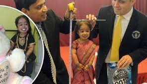 Jyoti Amge (born December 16, 1993), a resident of Nagpur, India.