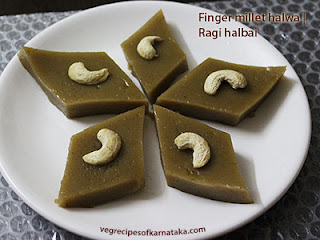 Ragi halbai recipe in Kannada