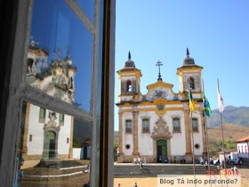 vista das igrejas, da Câmara