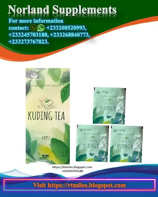 Improving the blood sugar and pressure are well noted for people that us Norland Kuding Tea