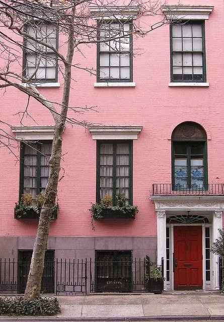 NYC pink building