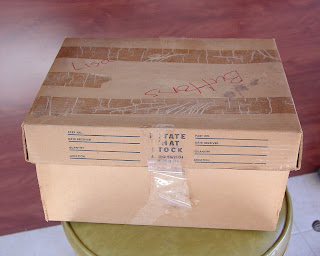 A Used Brown Box