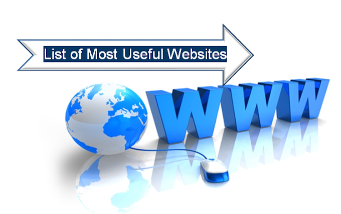 Most useful websites for daily life | Website links list | The 101 Most Useful Websites on the Internet