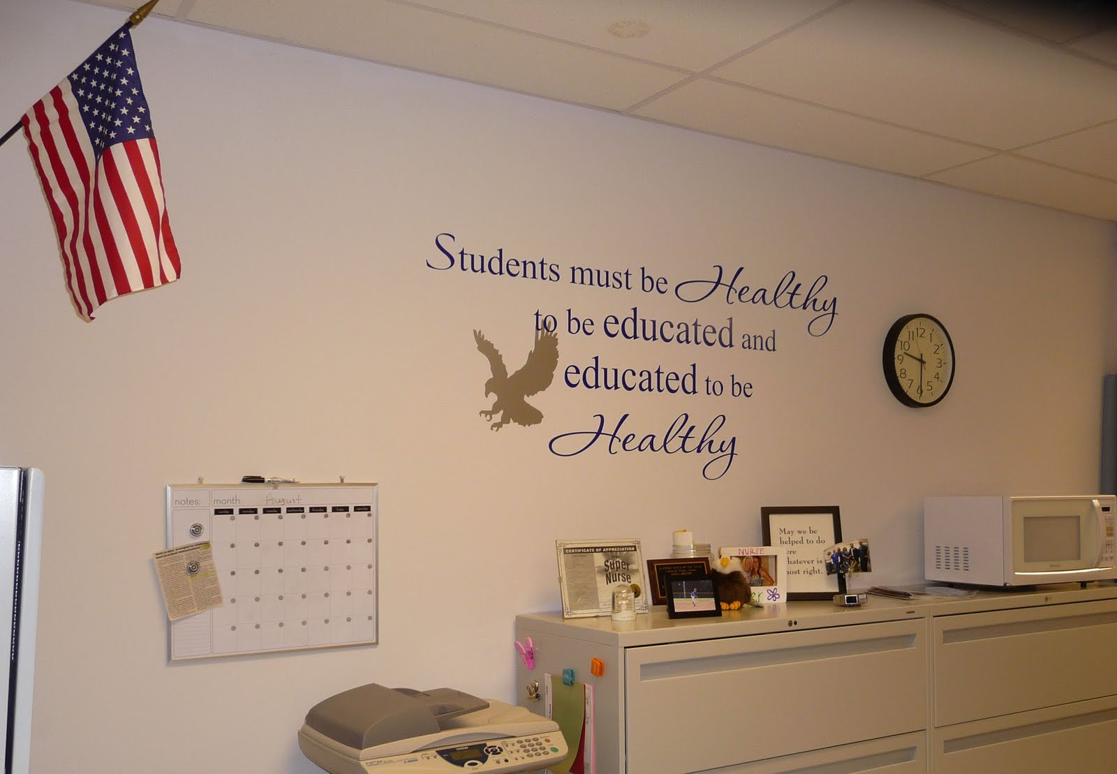 Cher's Signs by Design: School Nurse's Office