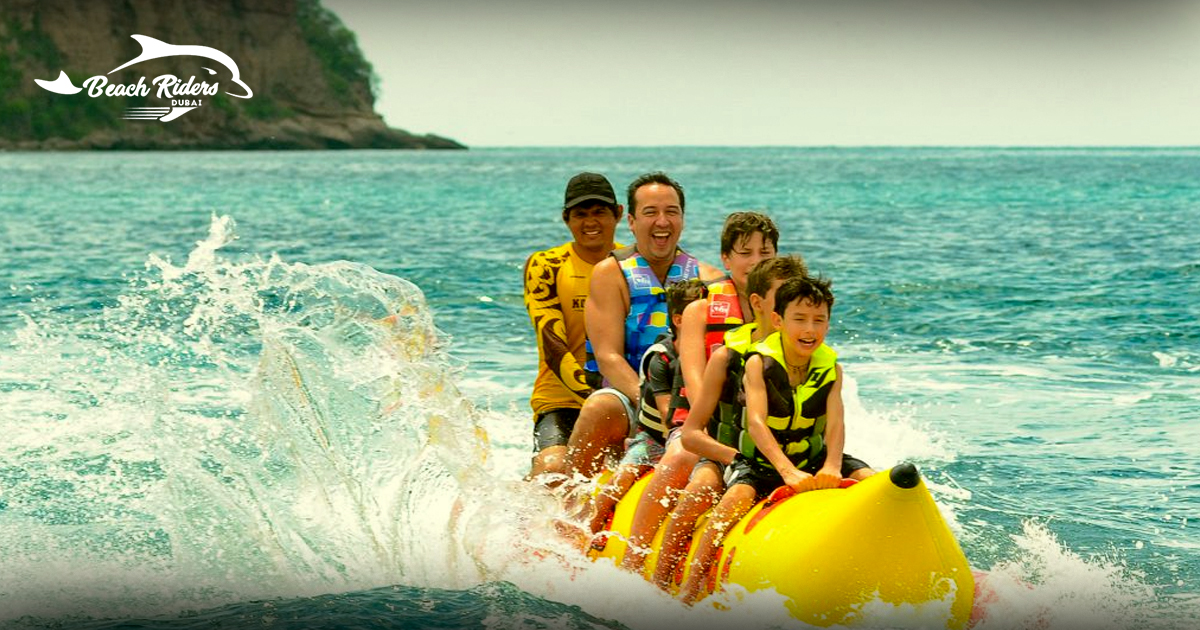 Banana ride in Dubai