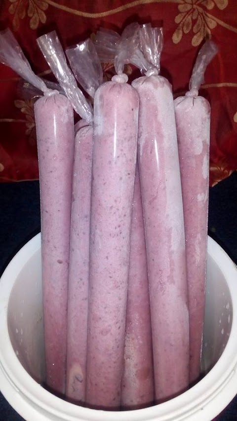 aiskrim kacang merah simple