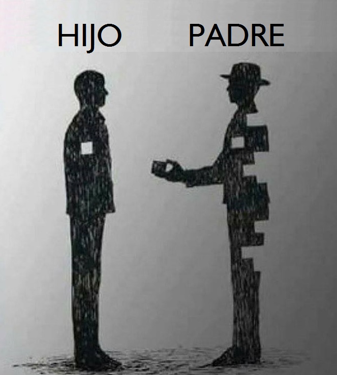 Cuando eres padre y tienes hijos