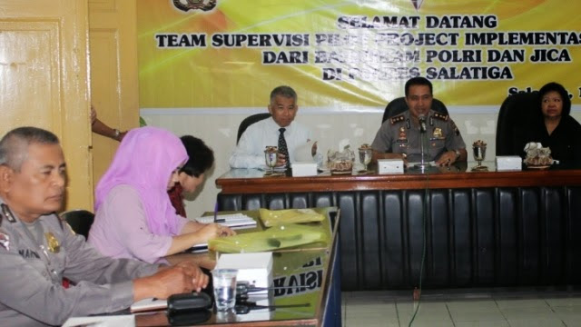 BKPM Polres Salatiga Dinilai Oleh Baharkam dan JICA