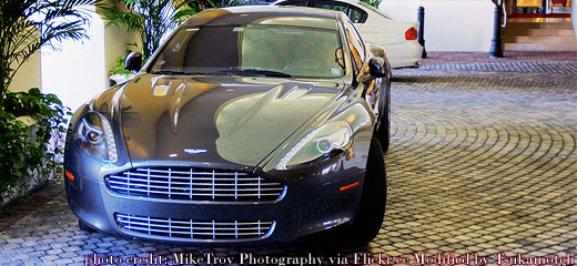 Aston Martin Rapide Front photo credit by MikeTroy Photography