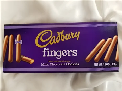 Cadbury Milk Chocolate Fingers Cookies