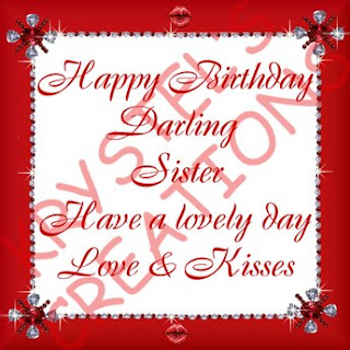 Happy Birthday Sister