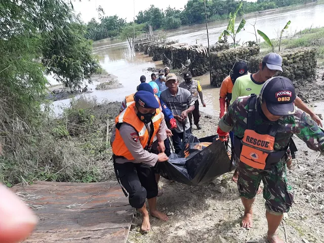 Mayat Perempuan Terapung di Bengawan Solo Bojonegoro