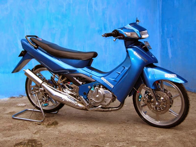 Modifikasi Motor Suzuki Satria 2 Tak Keren Terbaru - Otomotiva