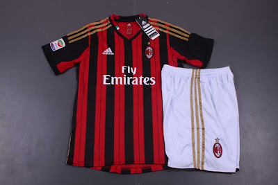 Jersey Kids Ac Milan Home 2013-2014