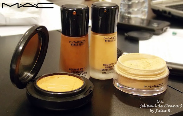 Bases de maquillaje de Mac (con looks) Mineralize