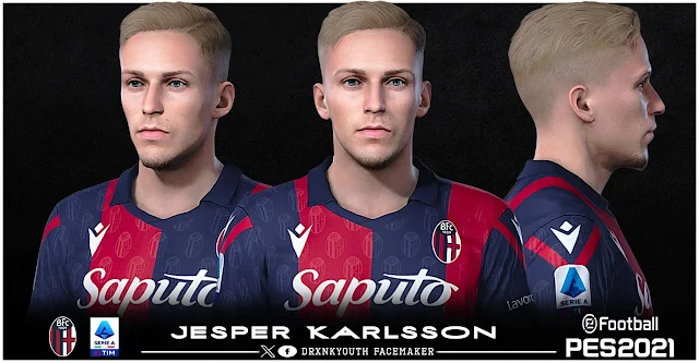 eFootball PES 2021 Faces Jesper Karlsson 2023