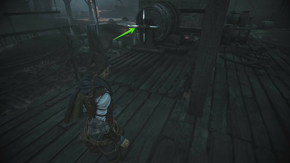 How to light tar at the docks