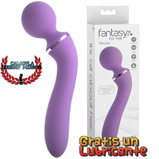  Vibrador Doble para estimular Clitoris, Vagina y Punto G Pipedream Caligula SexShop