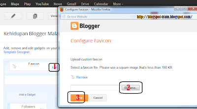 How To Change Blogspot Favicon