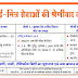 Category-wise revised e-Mitra service charges (effective from 1st September 2020)