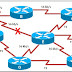 Refer to the exhibit. The network is configured for RIPv2 routing. What path will a packet from router A take to reach the LAN that is attached to router F if the 56 kb/s link between router A and router E fails?