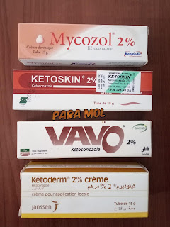 مضادات الفطريات 2 Antifongiques ; ketoderm ; ketoconazole ; vavo