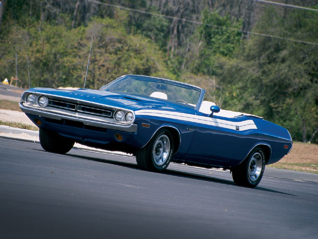 1970 Challenger Convertible. Muscle Car Dodge Challenger