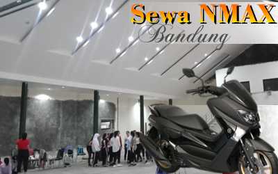 Rental sepeda motor Yamaha N-Max Jl. Raden Patah Bandung