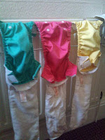 Bambino Mio Miosolo Nappies drying on the radiator