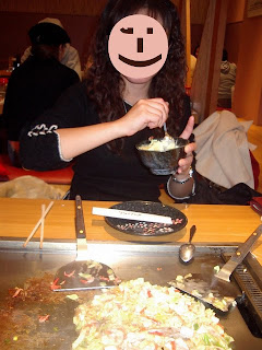 Monjayaki at Ginza