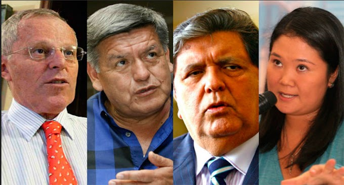 AQUÍ ESTÁN ESTOS SON LOS CANDIDATOS DEL PERÚ..