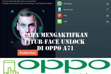 √ Cara Mengaktifkan Setelan Fitur Face Unlock Di Oppo A71