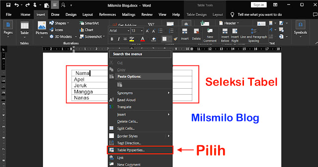Cara membuat landscape pada halaman portrait word, Cara membuat dan menggabungkan landsacape dan portrait dalam satu file di word, membuat landscape dan portrait dalam satu dokumen file, mengubah potrait ke landsacape di word